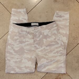 Knox Rose Beige Camouflage Pants